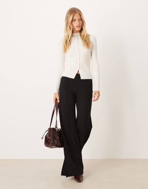 Mango - Gilet à col montant - Blanc, 2 de 4