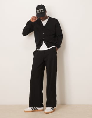 Mango - Gilet en maille - Noir