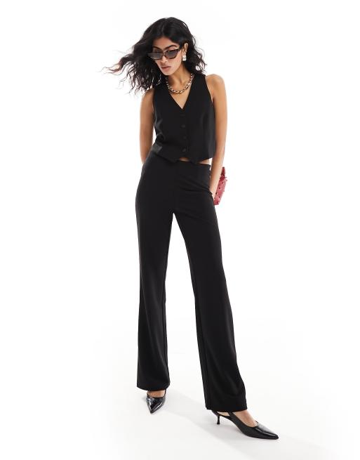Mango - Gilet in zwart, deel van co-ord set, 2 van 4