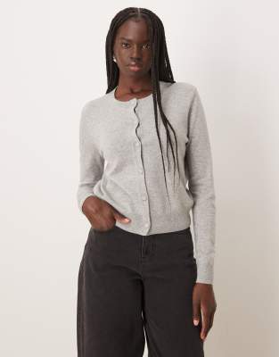 Mango - Gilet léger - Gris