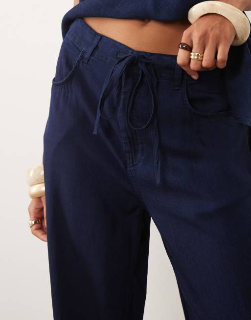 Mango – Giselle – Jeansowe spodnie w kolorze indygo, część zestawu, 2 z 5