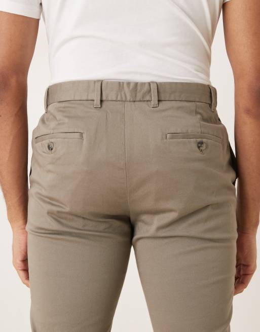 Mango - Grå slim fit-bukser i bomuld, 5 af 5