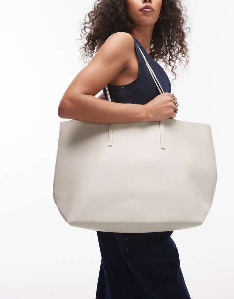 Mango - Grand cabas - Beige - view 1
