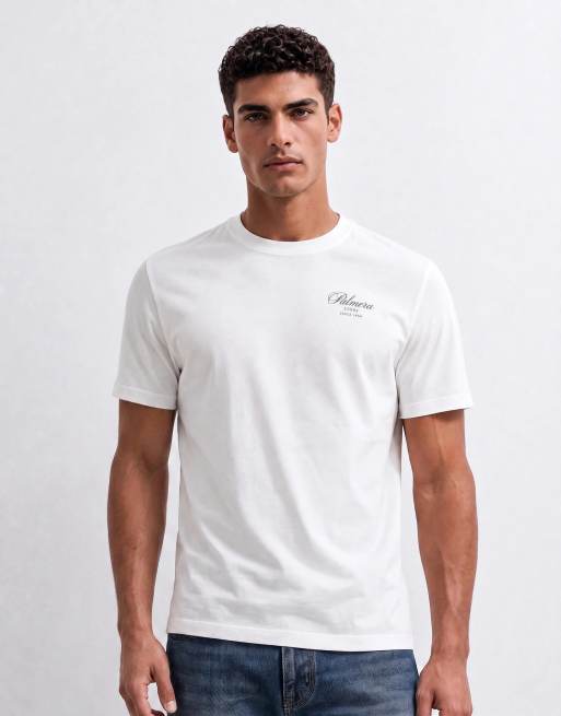 Mango graphic t-shirt in white, 10 of 10