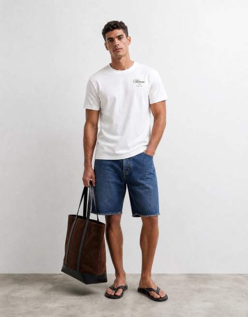 Mango graphic t-shirt in white, 9 of 10
