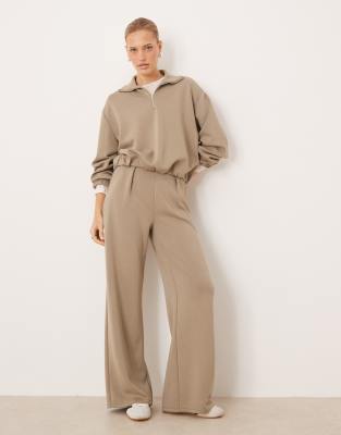 Guesi - Pantalon de jogging droit d'ensemble - Beige-Neutre XL