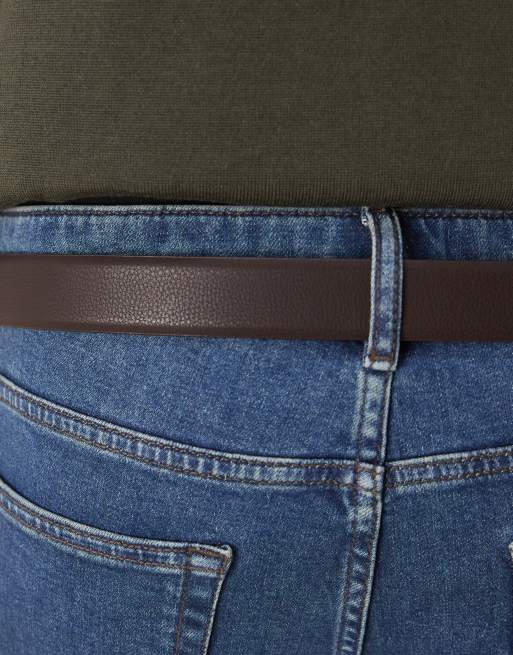 Mango – Gürtel aus Leder in Braun, 3 von 3
