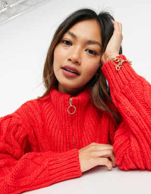 half knit sweater