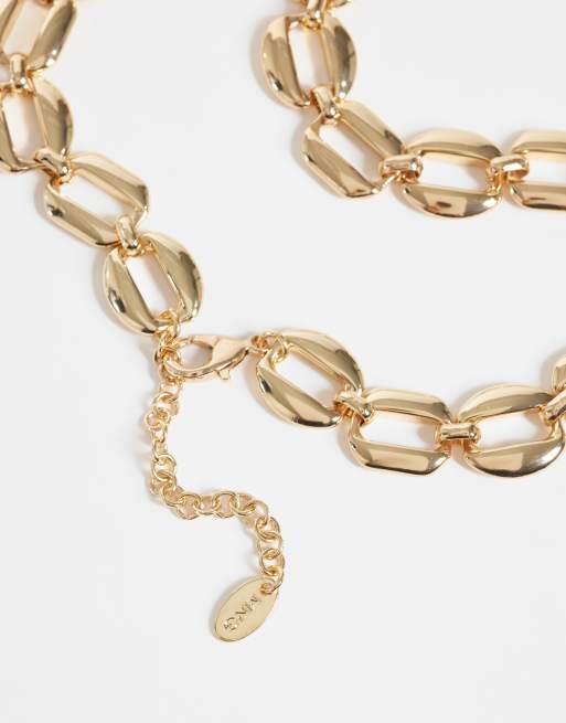 Mango Halskette mit Kette in Gold, 4 von 4