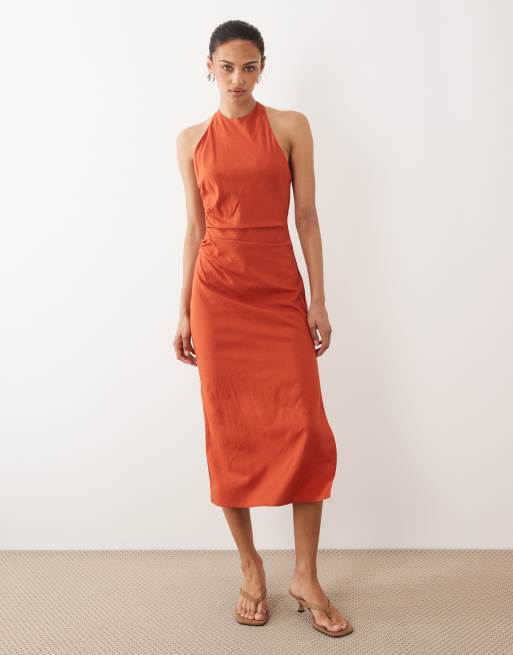 mango cocktail dress Aurea - Mango, AU/UK 14 The vibrant mango hue adds a fresh Sofia Merino Wool Fit &