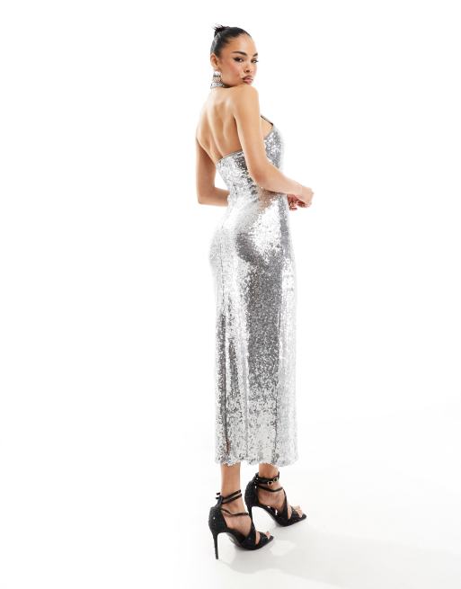 mango silver sequin dress Mango Sequins Dress Try-On Review and Styling Tips