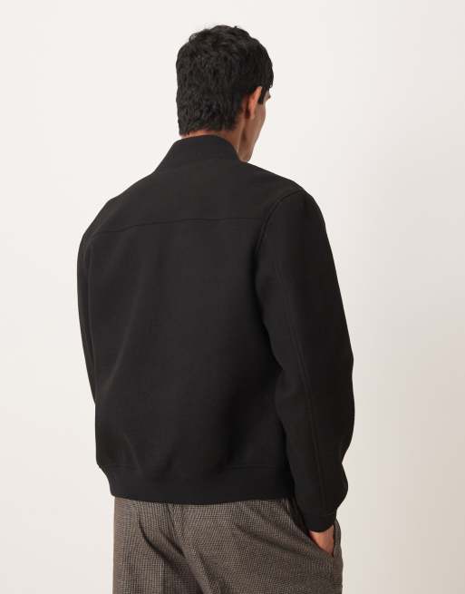 Mango harrington jacket in black, 3 of 5