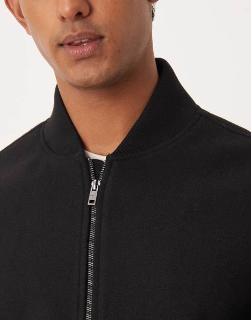 Mango harrington jacket in black, 5 of 5