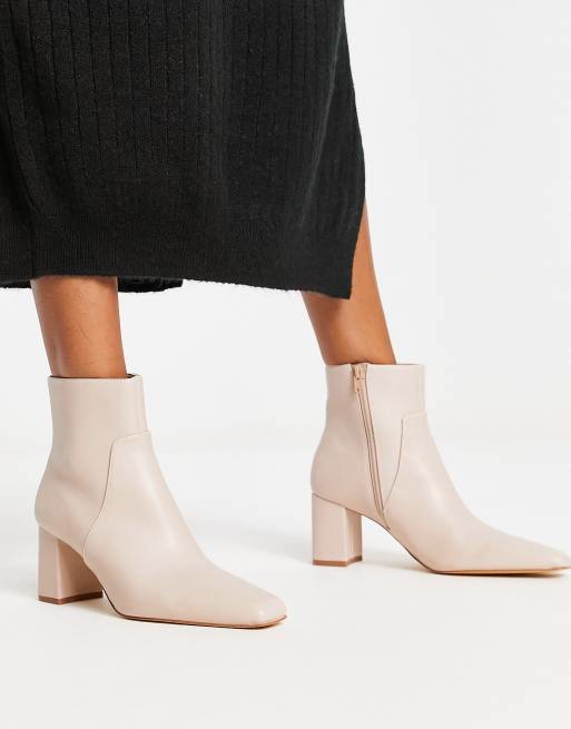 Mango 2024 cream boots