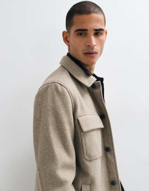 Mango Hemdjacke in Hellgrau, 5 von 5