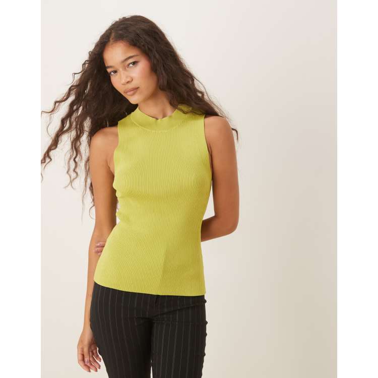 MM6 sleeveless top ノースリーブ トップス yellow 38 T2014-3.webp?v=1750856641&