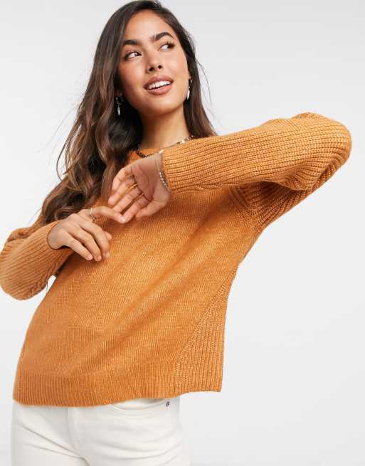 Mango on sale orange sweater