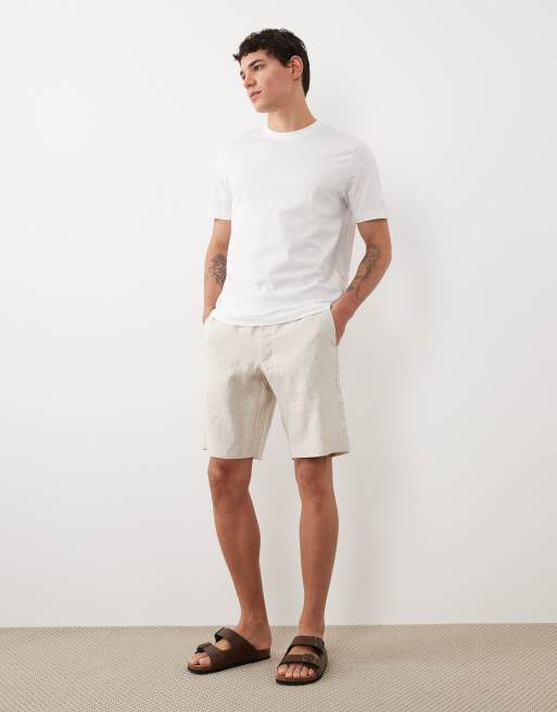 Mango - Hvid klassisk T-shirt i slim fit, 2 af 5