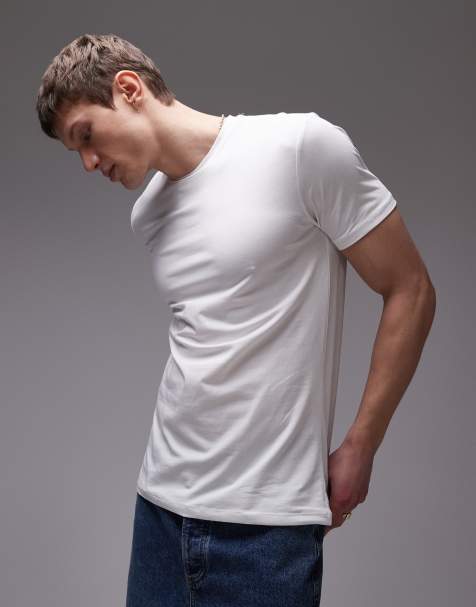 Mango - Hvid og tætsiddende T-shirt - view 1