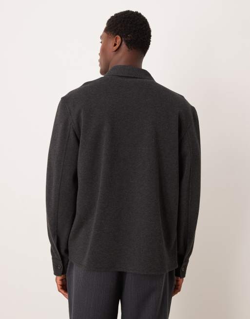 Mango – Jacke aus Baumwollmix in Anthrazit, 3 von 5