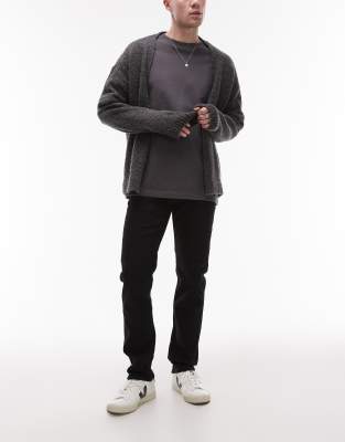 Mango - Jean slim - Noir