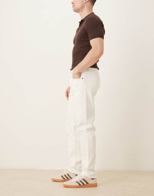 Mango - Jeans affusolati écru, 2 di 5