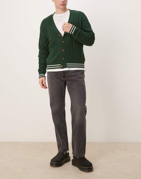 Mango - Jeans dritti nero slavato - view 1
