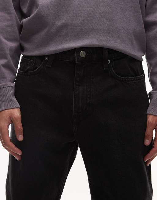 Mango - Jeans slim neri, 4 di 5