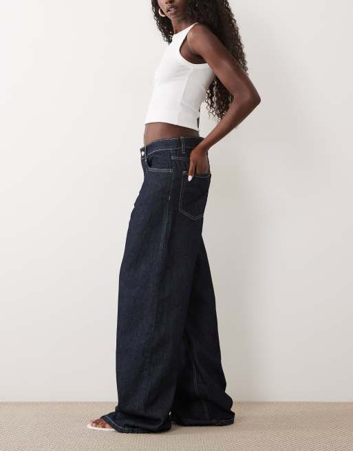 Mango jeansy dzwony w kolorze indygo, 3 z 5