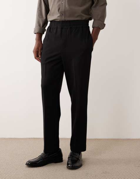 Mango - Joggers sartoriali neri - view 1