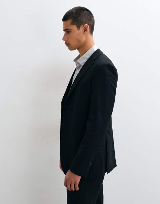 Mango Jorge Teen blazer ajusté coordonné noir, 3 de 5