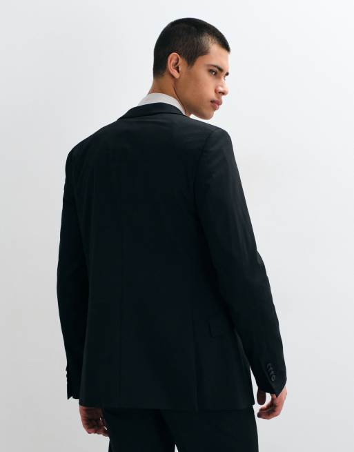 Mango Jorge Teen skræddersyet blazer-sæt i sort, 5 af 5