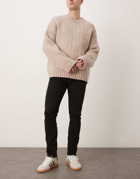 Mango Jude cotton slim fit jean in black - view 1