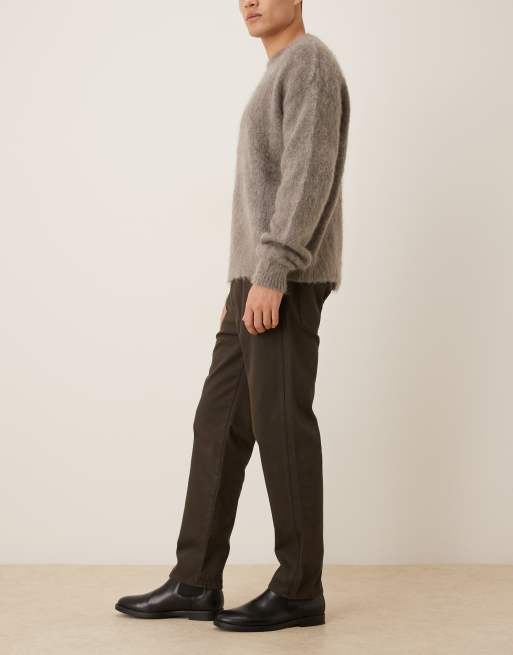Mango Juke 100% cotton slim jean in brown, 3 of 5