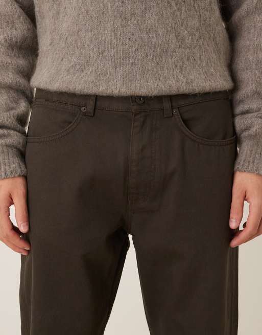 Mango - Juke - Brune slim-jeans i 100% bomuld, 5 af 5