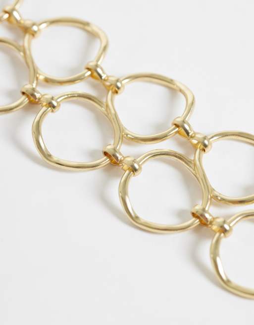 Mango kedjebälte med ringar i guld, 3 av 3