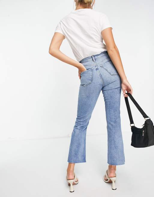 Mango kickflare jean in blue, 2 of 4