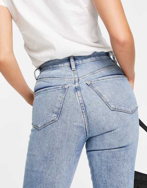 Mango kickflare jean in blue, 3 of 4