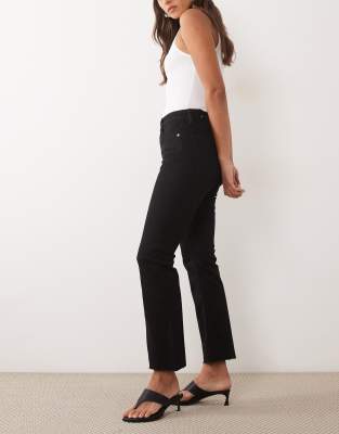 Mango Kickflare Jean In Black