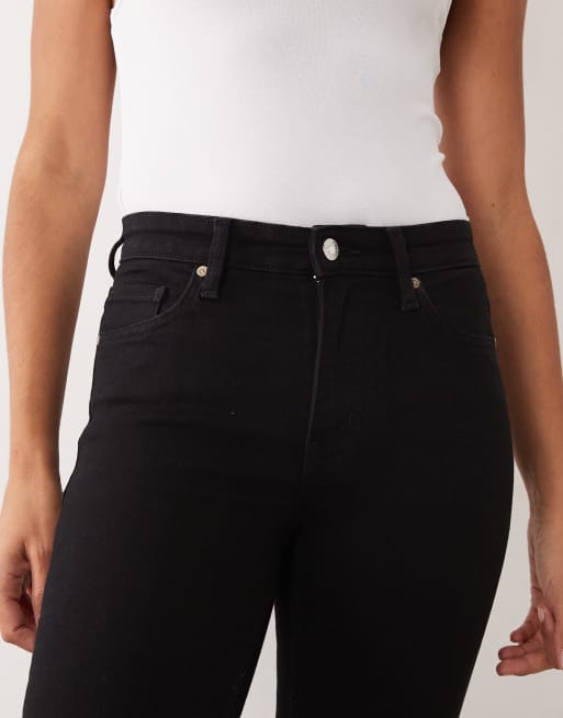 Mango Kickflare-Jeans in verwaschenem Schwarz, 5 von 5