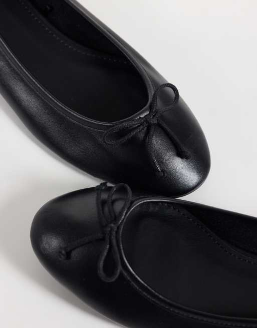 Mango klassische Ballerinas in Schwarz, 3 von 4