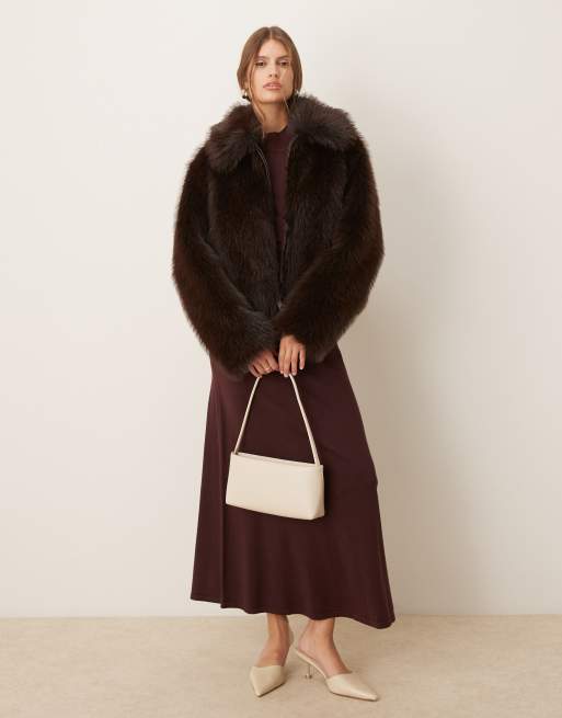 mango knitted maxi dress AYELLA DEEP V KNIT MAXI DRESS