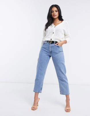 mango white cardigan