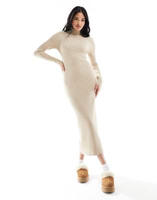 Mango Beige Maxi Dress
