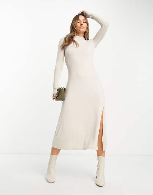 Mango on sale cream dress