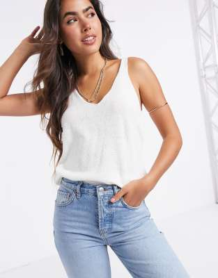 mango knitted vest