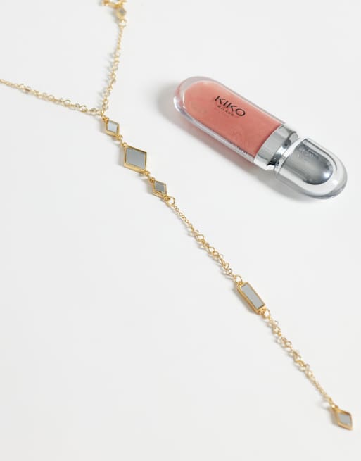 Mango lager-på-lager-halsband i guld, 2 av 4
