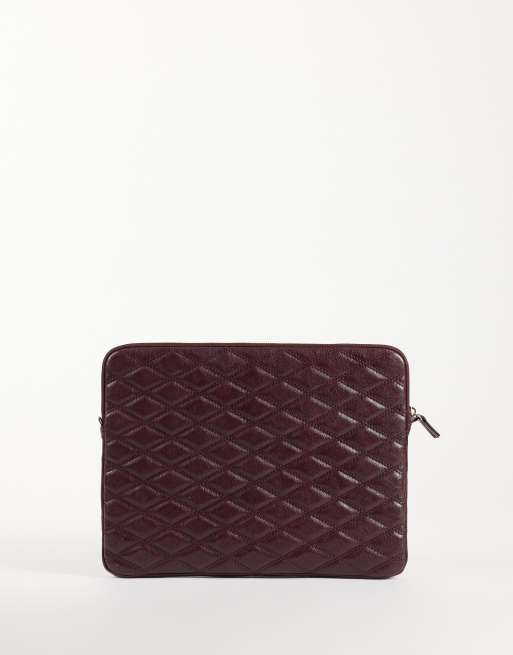 Mango laptop-etui i bordeaux, 4 af 4