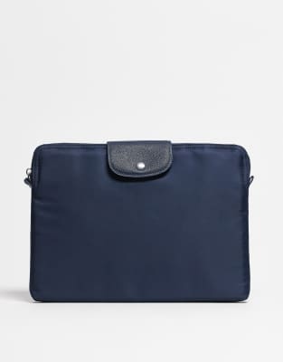 Mango - Laptop-Tasche in Marineblau