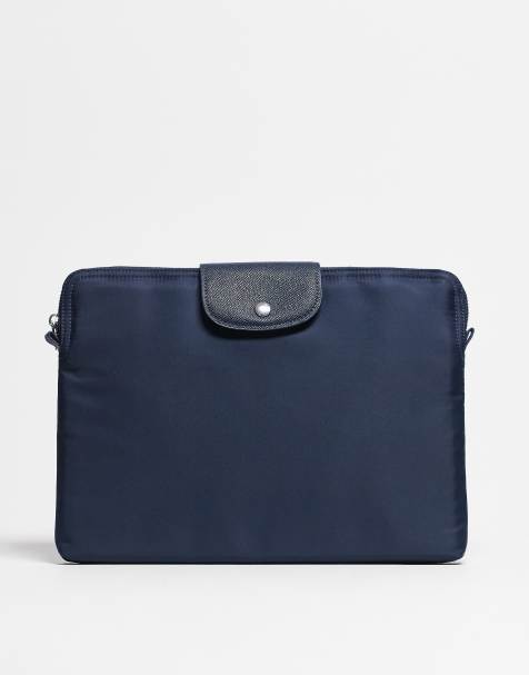 Mango - Laptophoes in marineblauw - view 1